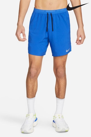 Nike Game Blue Dri-FIT Stride 7 Inch 2-In-1 Running Shorts (681433) | £55