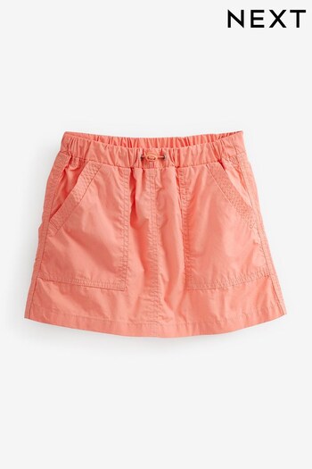 Coral Pink Parachute Cargo Skirt (3-16yrs) (681452) | £14 - £19