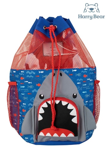 Harry Bear Silver Boys Shark Swimbag (682784) | £16