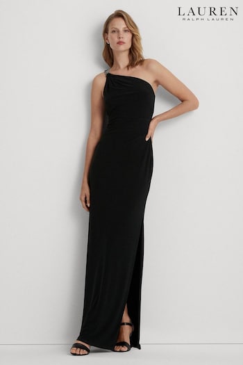 Lauren Ralph Lauren Belina Jersey One Shoulder Gown (682840) | £259
