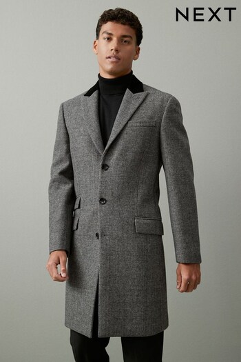 Charcoal Grey Epsom Coat (683077) | £119