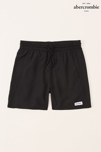 Abercrombie & Fitch Active Logo Black Shorts (683241) | £26