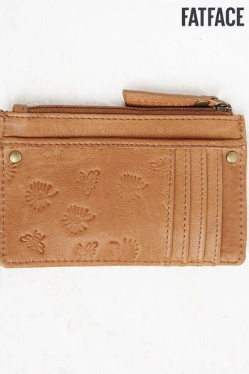 FatFace Brown Leather Large Cardholder (683684) | £25