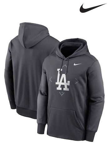 Nike texas Grey Los Angeles Dodgers Therma Icon Performance Fleece Pullover (684107) | £65