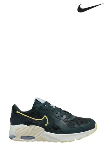 Nike Dark Green Air Max Excee Junior Trainers (684116) | £68