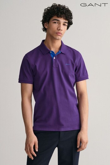 GANT Contrast Collar Polo Shirt (684209) | £85