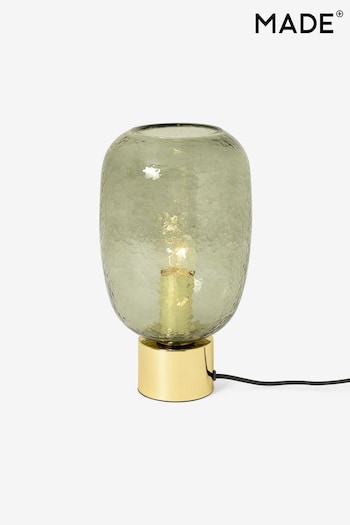MADE.COM Green Multi Lykke Table Lamp (684225) | £59