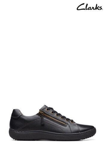 Clarks Black Nalle Lace Shoes Ellington (684471) | £90