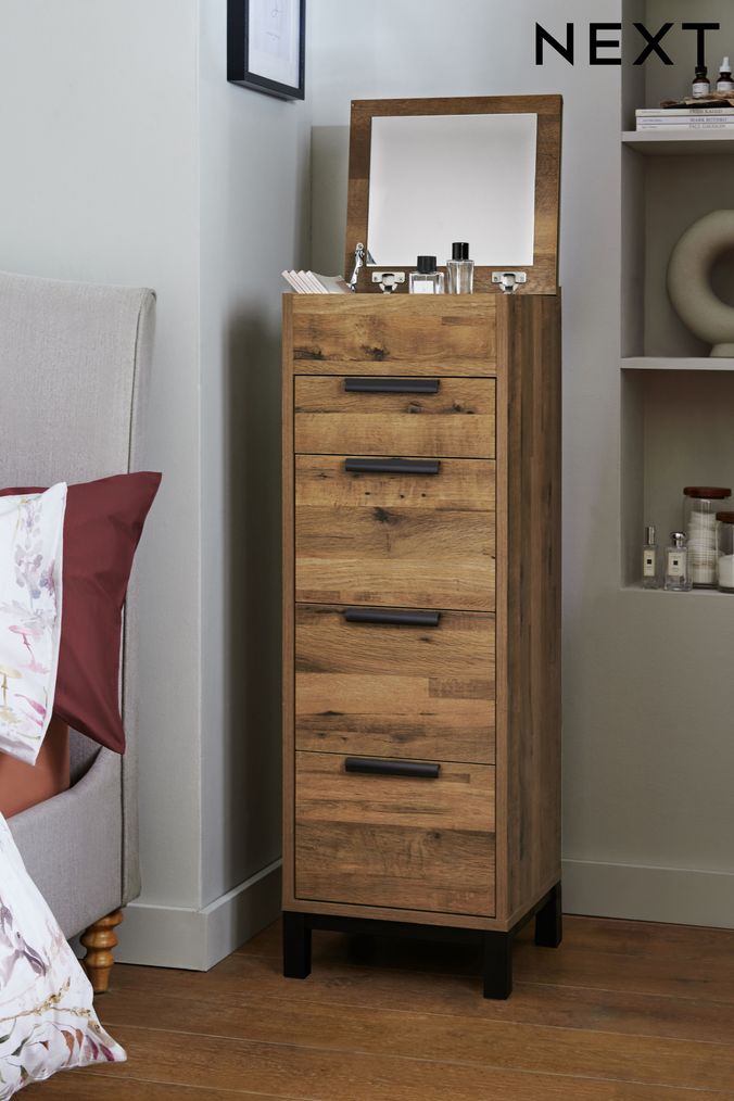Set of shop tall drawers