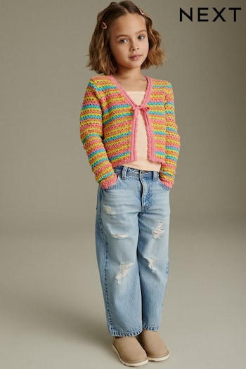 Rainbow Crochet Cardigan (3-16yrs) (685124) | £21 - £26