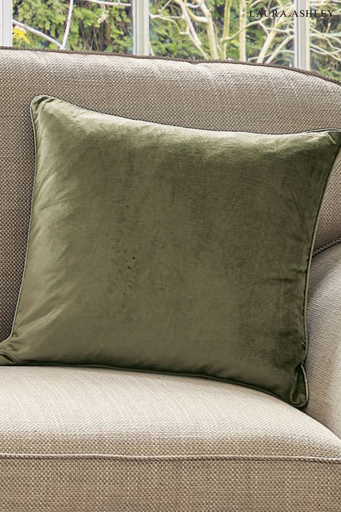 Laura ashley deals green cushions