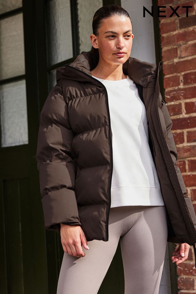 Buy Women s Red Puffer Coatsandjackets Online Next UK