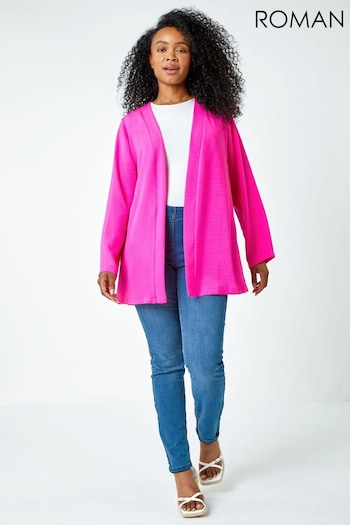 Roman Pink Petite Plain Kimono Jacket (686683) | £32