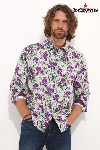 Joe Browns Purple Blooming Marvellous Shirt (686696) | £45