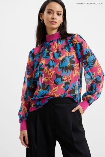 French Connection Pink Darlea Loisel Top (686716) | £49