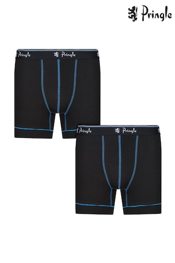 Pringle Black Sports Performance Underwears 2 Pack (687347) | £20
