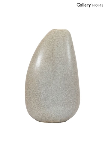 Gallery Home Grey Large Adelanto Pebble Vase (687445) | £74