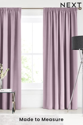 Orchid Purple Soho Made To Measure Curtains (688273) | £109