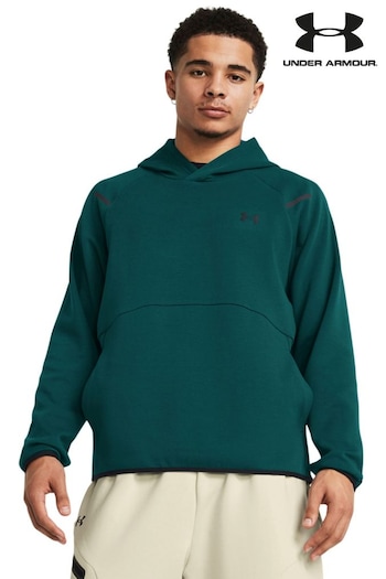 Under Armour Teal Blue Unstoppable Fleece Hoodie (688277) | £90