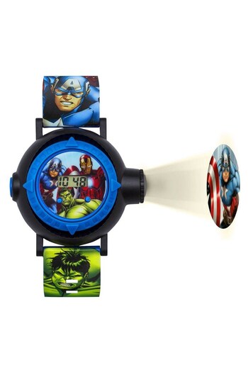 Peers Hardy Disney Marvel Avengers Blue Silicon Strap Watch (688312) | £15