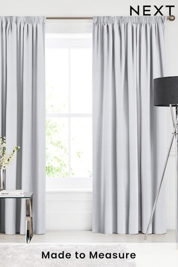 Nordic Grey Soho Made To Measure Curtains (688809) | £100