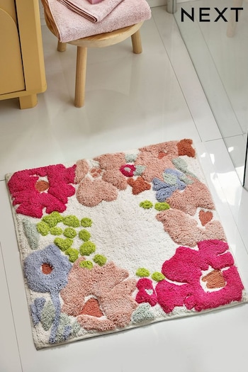 Multi Floral Shower Mat (689650) | £14