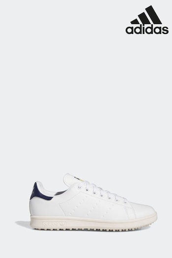 adidas Golf White/Blue Stan Smith Shoes (689758) | £85