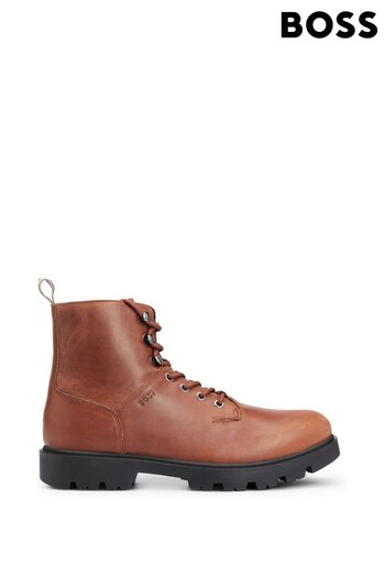 BOSS Brown Adley Boots Style (689938) | £239