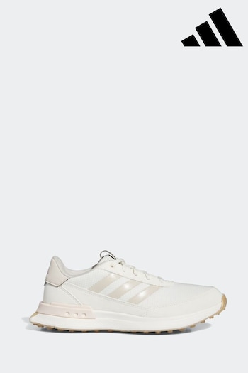 adidas Golf Womens S2G Spikeless 24 White Trainers (689943) | £85