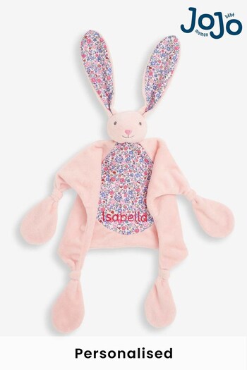 JoJo Maman Bébé Ditsy Floral Bunny Personalised Ditsy Floral Bunny Comforter (690439) | £18