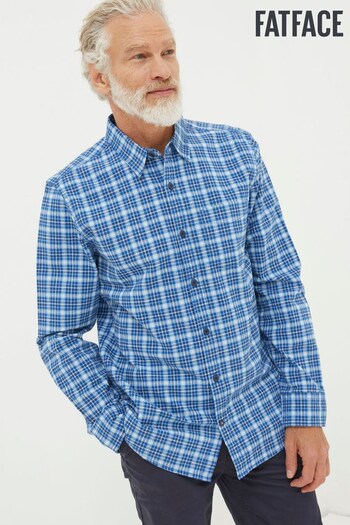 Fat Face Blue Witley Check Shirt (690574) | £46