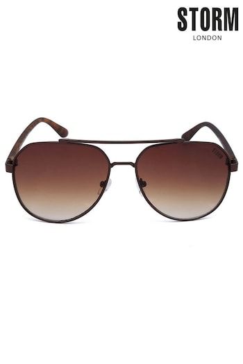 Storm Brown Pheme Sunglasses Armani (690653) | £35