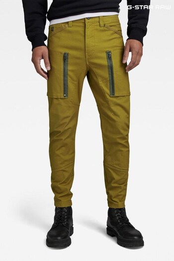G Star Zip Pkt 3D Skinny Cargo Brown Jeans (690782) | £110