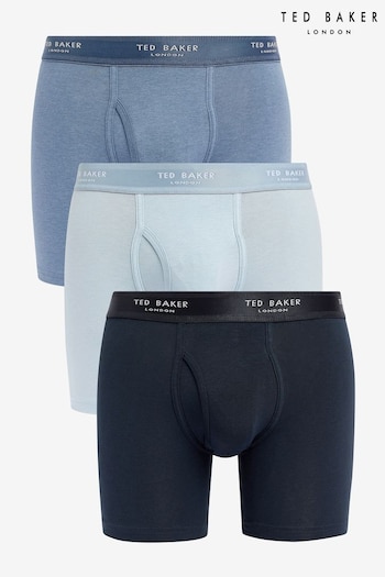 Ted Baker Natural Cotton Boxer Briefs 3 Pack (691209) | £38