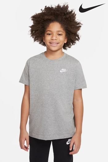 Nike Grey Futura T-Shirt (692099) | £13