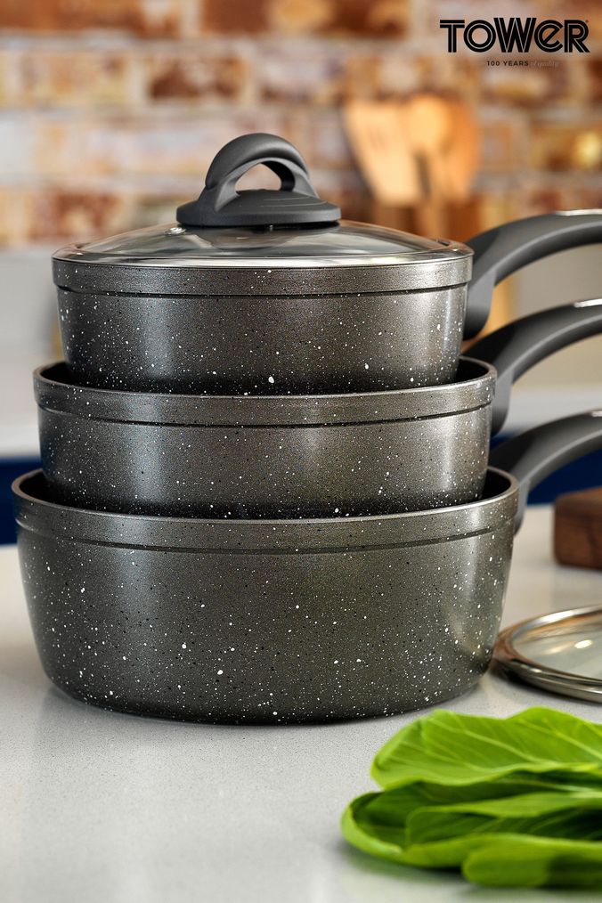 Copper chef 10 piece shop nonstick pan set