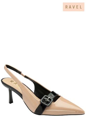 Ravel Nude Slingback Court Shoes DFNS (692936) | £65