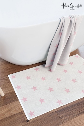 Helena Springfield Set of 2 Pink Star Hand Towels (692938) | £20