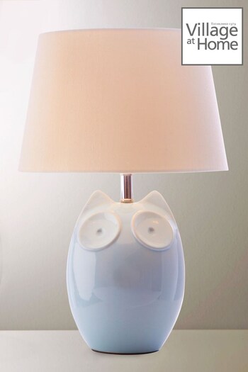 Village At Home Blue Hector Table Lamp (693000) | £53