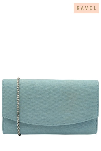 Ravel Blue Clutch Bag with Chain (693278) | £45