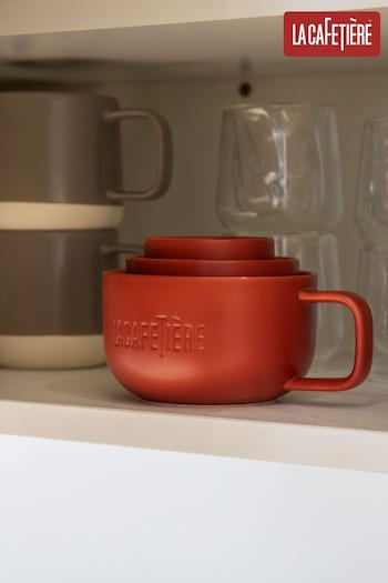 La Cafetière Red Family Mug Set (693745) | £25