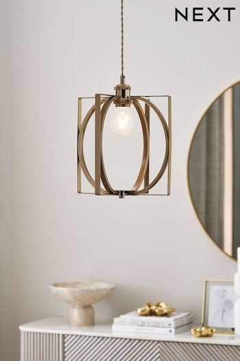 Brass Oxton Easy Fit Pendant Shade (694872) | £55