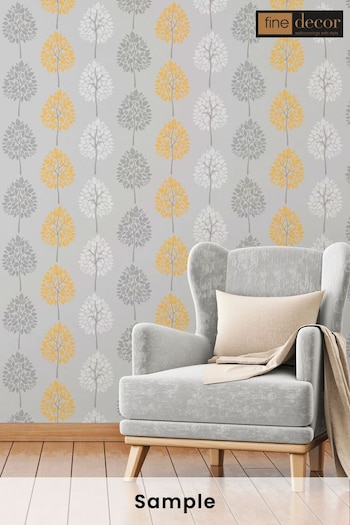 Fine Décor Grey Riva Floral Wallpaper (695028) | £17