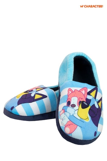 Character Blue Fleece Printed Slippers (695291) | £16