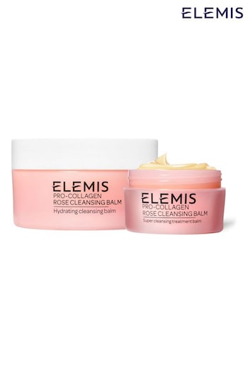 ELEMIS Pro-Collagen Rose Cleansing Balm Home & Away Duo (worth £42.5) (695364) | £35