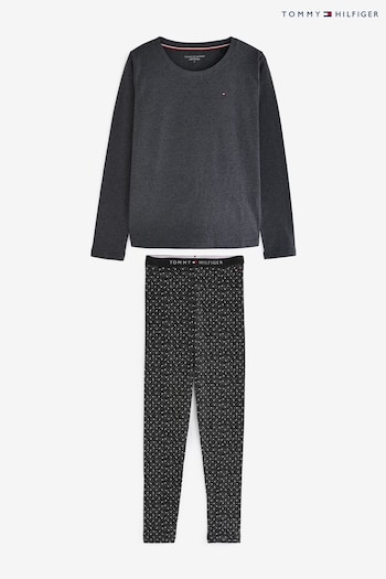 Tommy Hilfiger Grey Original Loungewear Pyjamas (695572) | £75