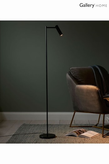 Gallery Home Reader Matt Black Floor Lamp (695592) | £88