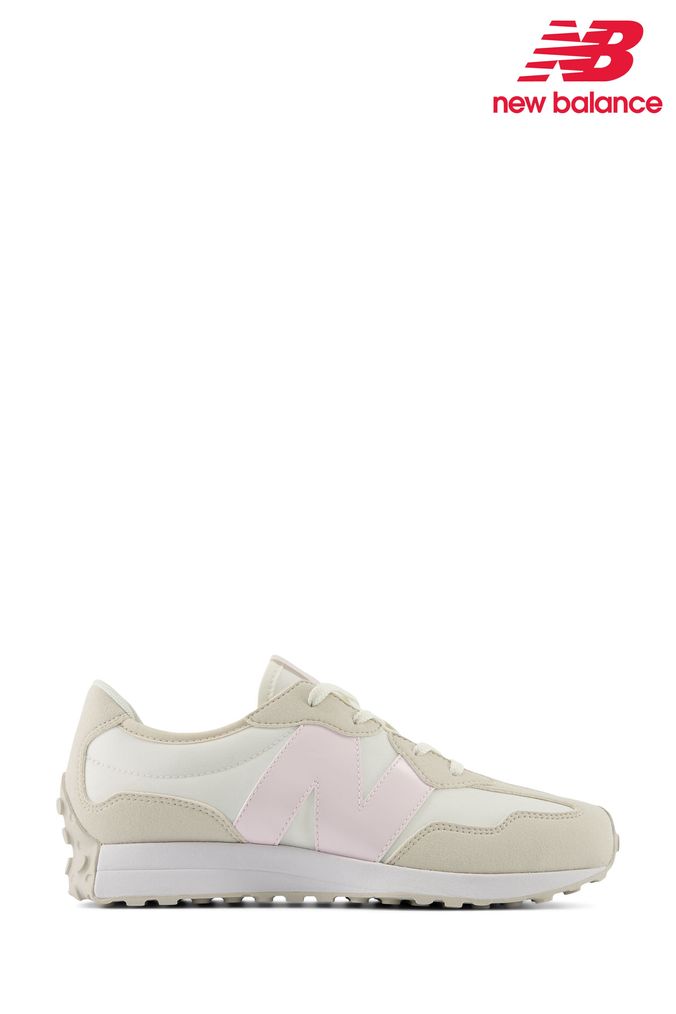 Young girls white trainers top