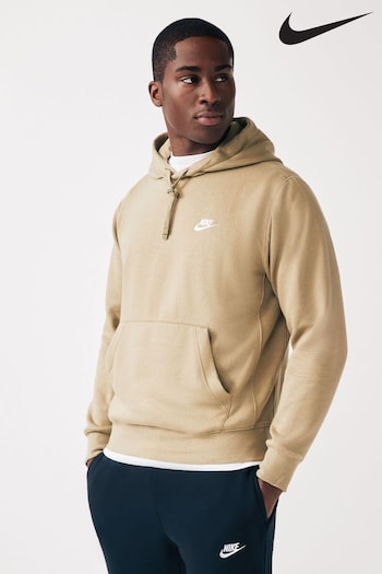 Nike for Olive Green Club Pullover Hoodie (696167) | £60
