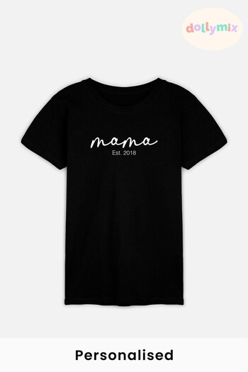 Personalised Mama Logo T-Shirt by Dollymix (696375) | £17